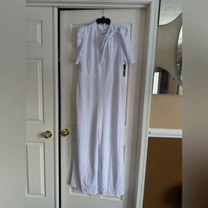All White Jumpsuit